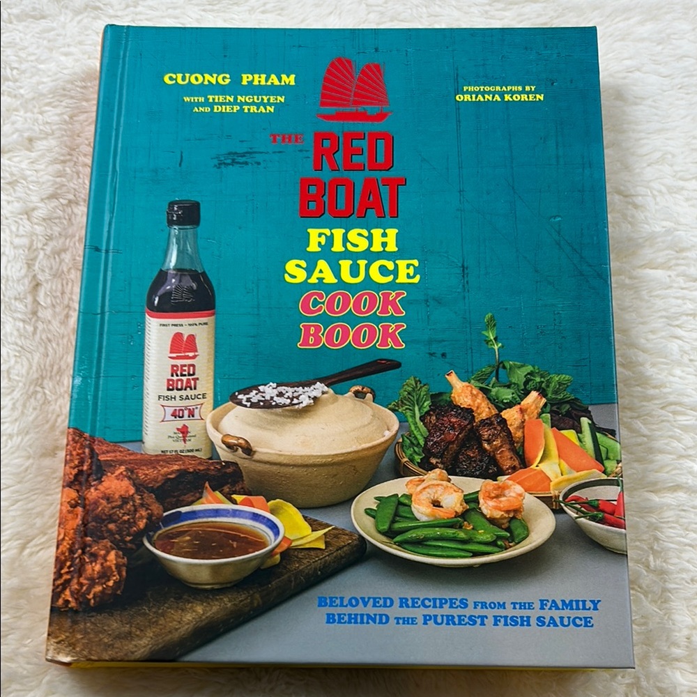 Fish Sauce Cookbook Red and Blue Edition